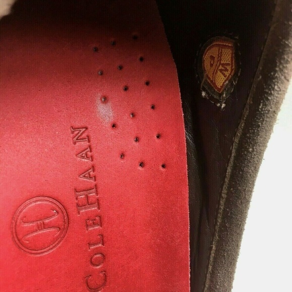 Cole Haan Brown Suede Mules Clogs Size US 6 B - Picture 7 of 8